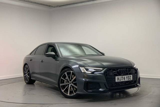 Audi A6 Saloon TFSI e 2.0 Black Edition 50 TFSI e quattro 299 PS S tronic Saloon Hybrid Daytona Grey Pearl Effect