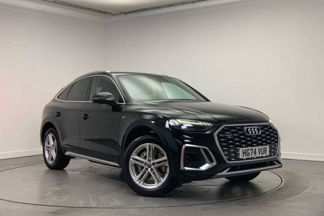 Audi Q5 Sportback 2.0 S line 40 TDI quattro 204 PS S tronic 4x4 vehicle Diesel Mythos black, metallic