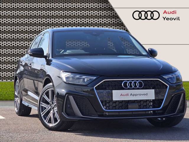 Audi A1 Sportback S line 35 TFSI  150 PS S tronic Hatchback Petrol Mythos Black Metallic