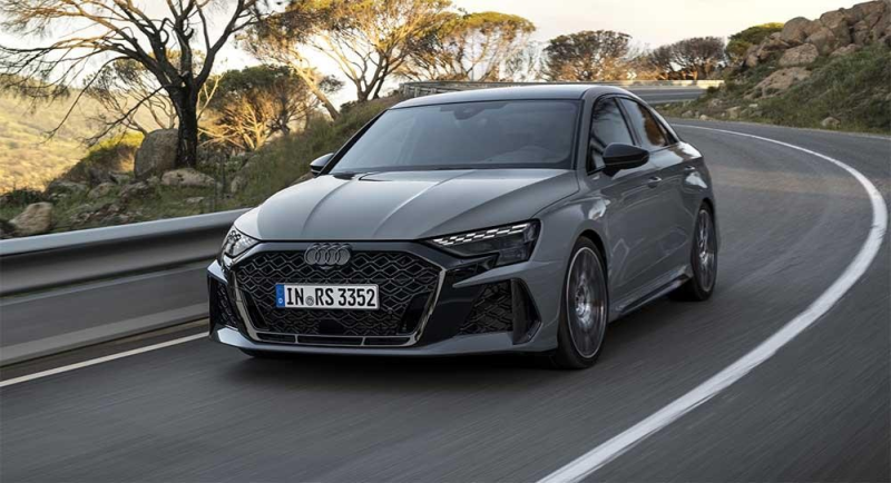 Audi RS 3 exterior design highlights