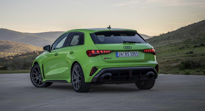 Audi RS3 exterior design