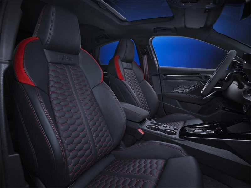 Audi RS 3 Interior design highlights