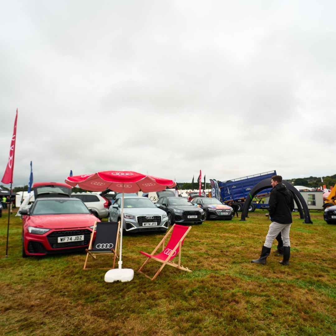 Poole Audi at the Dorset County Show